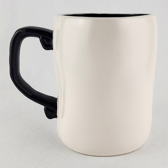 ⭐️2/ $50⭐️ Rae Dunn Artisan Mat Cream Mug Large Letters Black HOCUS POCUS - Picture 2 of 10